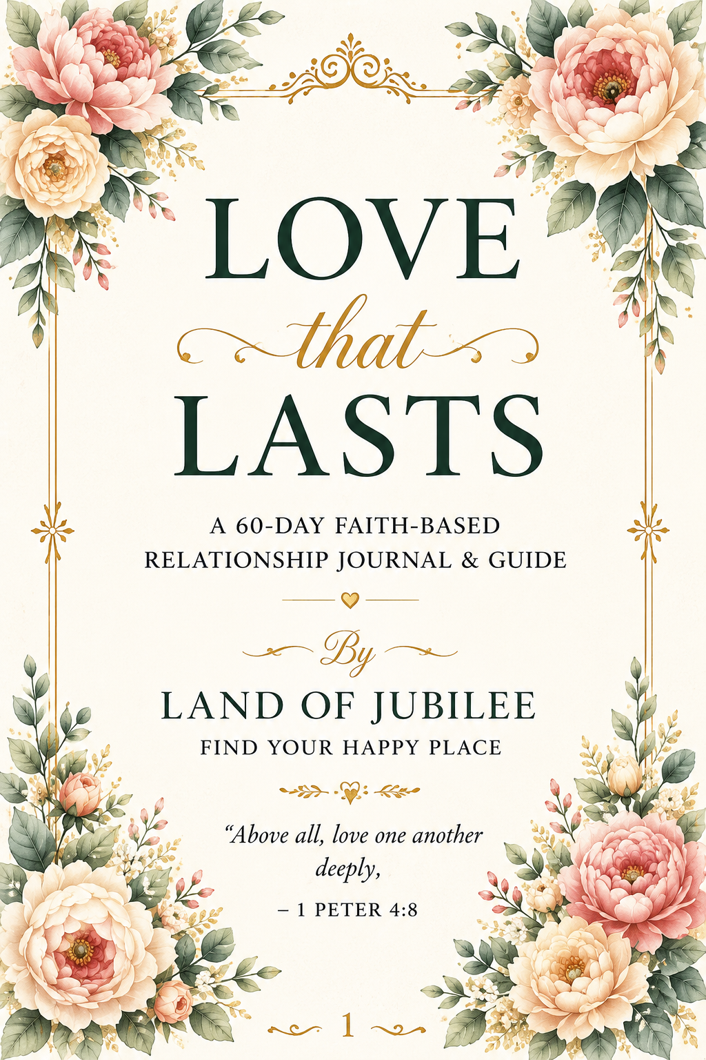 Faith based relationship journal and guide